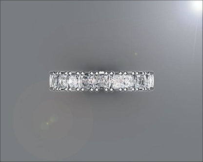 4 carat Diamond ring Anniversary ring Diamond ring Diamond Band Eternity Ring 18K gold Natural Top Quality Diamonds April birthstone - Lianne Jewelry