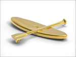 Pendant Charm Necklace Surfboard pendant Keychain 14K gold Charm Gift  Minimalist pendant - Lianne Jewelry