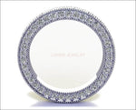 18K White gold Diamond Wedding Band, Eternity Ring, Wedding Gift 115 Diamonds E-F/VVS - Lianne Jewelry