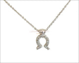 Diamond Pendant Omega Pendant Greek Symbol Gold Jewelry Necklace  Logo Charm Sign Medallion Jewellery 14K or 18K White Yellow or Rose gold - Lianne Jewelry